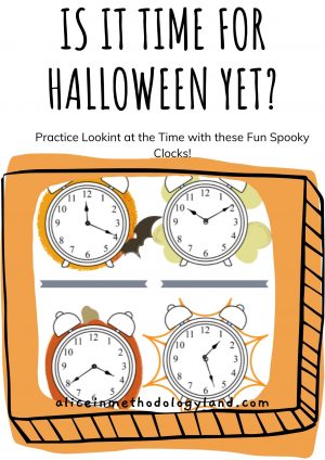🎃 What’s the Time? – Telling Time Halloween Edition