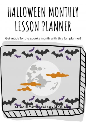 💻🎃Halloween Teacher Planner for October