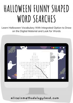 💻🎃 Halloween Funny Shaped Word Search