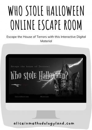 💻🎃 Who Stole Halloween Online Escape Room