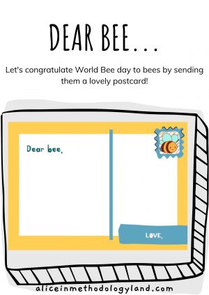 🐝Mini Writing Task: Bee Postcard!